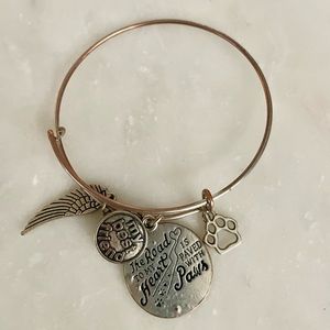 Silver Dog Best Friend Bracelet